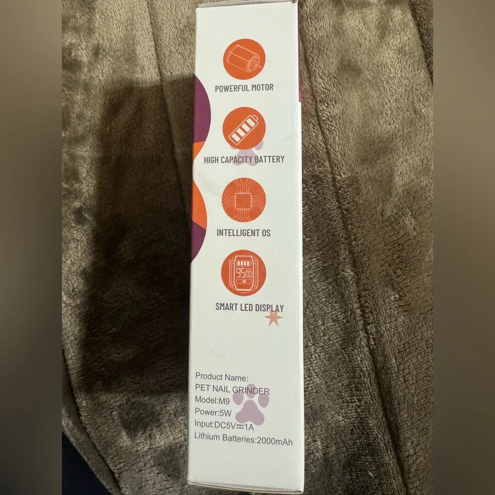 Black Pet Nail Grinder
